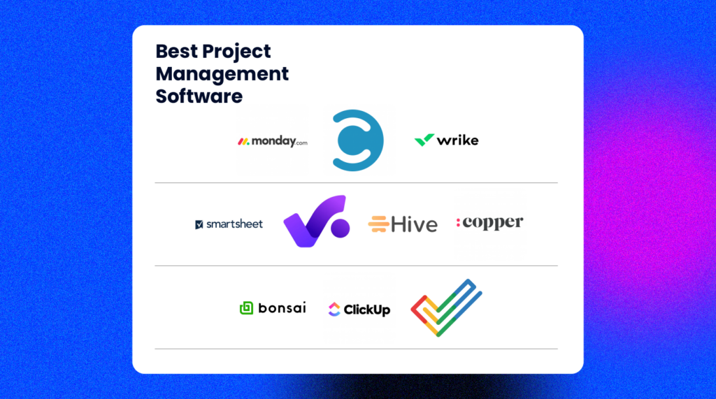 Best Best Project Management Software logos 78512